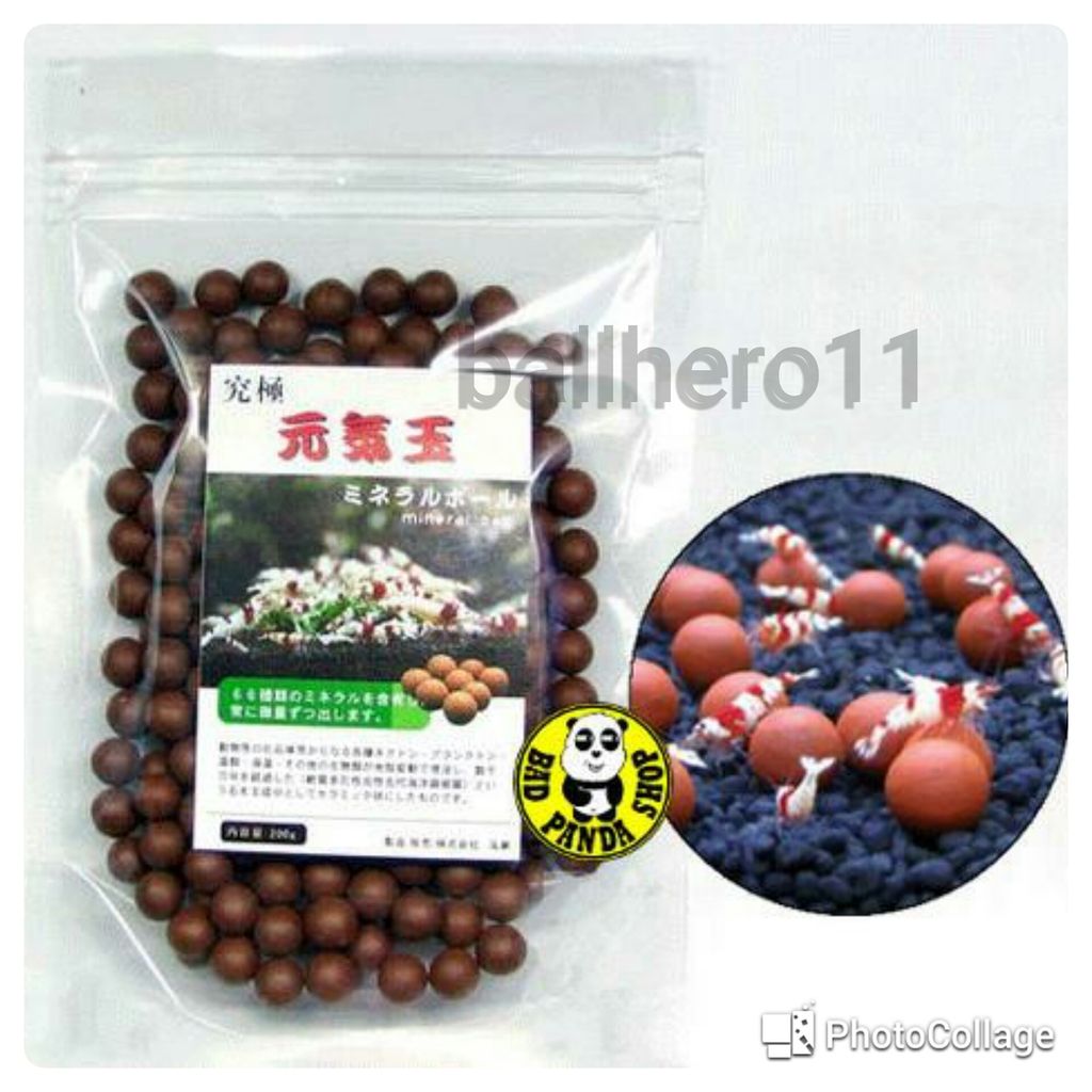 GenkiDama หรือ Mineral Balls (Ten ball) อุปกรณ์ที่น่ามีในตู้กุ้ง